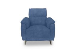 Moet Fabric Power Recliner Chair with Telescopic Headrest - Dexter Wave