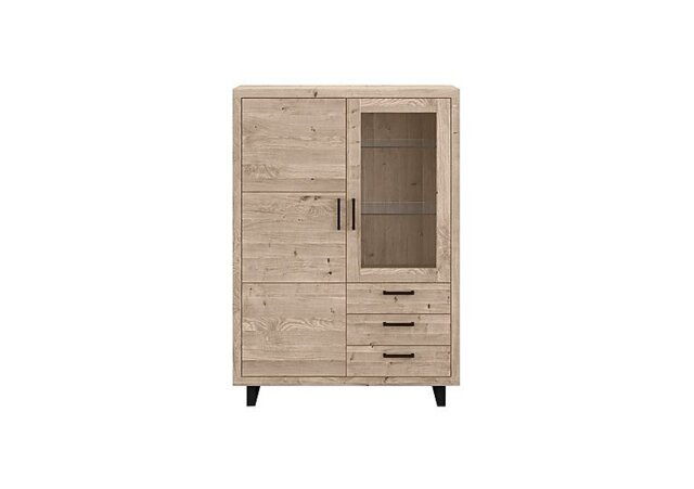 Bodahl - Terra Large Display Cabinet - Vintage Grey
