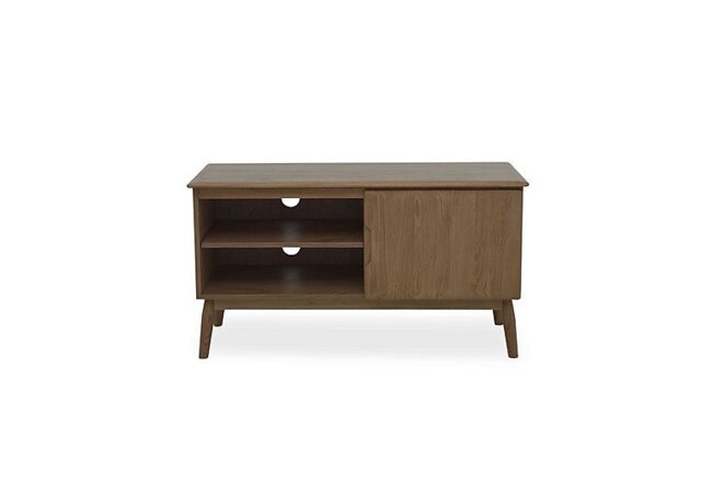 Stockholm Small TV Cabinet - Dark Oak