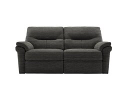 G Plan - Seattle 2.5 Seater Fabric Power Recliner Sofa - Victoria Slate