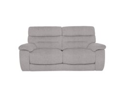 Comfort Story - Nimbus 2 Seater Fabric Sofa with Power Recliner - R27 Pewter