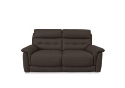 World of Leather - Springer BV Leather 3 Seater Power Recliner Sofa - Dark Chocolate