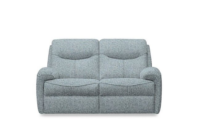 G Plan - Amesbury Fabric 2 Seater Power Recliner Sofa - Arola Sky