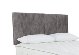 Sleepeezee - Haig Floor Standing Headboard - Small Double - Dapple Silver