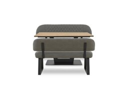Venus Dining Table and 2 High Back Benches