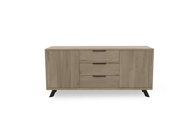 Bodahl - Athena 2 Door 3 Drawer Sideboard - Vintage Grey