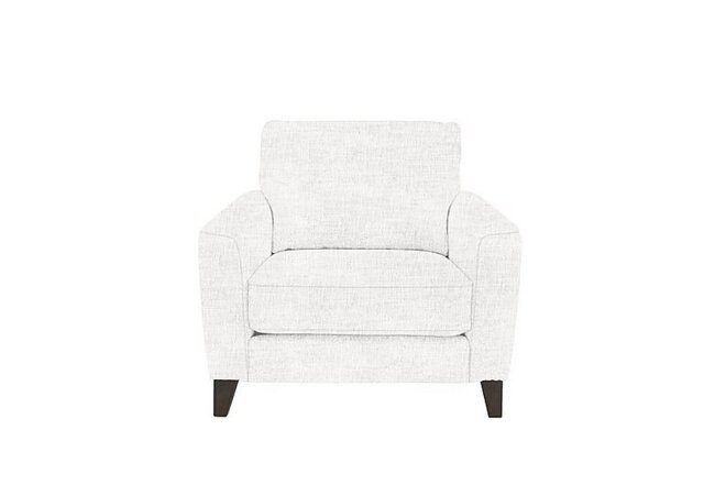 Ideal Home - Brondby Fabric Armchair - Frost