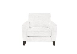 Ideal Home - Brondby Fabric Armchair - Frost