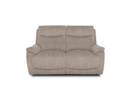 Sloane 2 Seater Fabric Power Recliner Sofa - Anivia Khaki