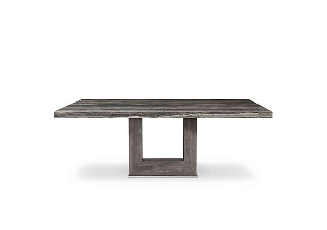 Stone International - Blade Rectangular Dining Table with Straight Edges