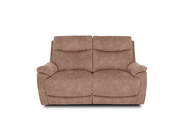 Sloane 2 Seater Fabric Power Recliner Sofa - Dexter Sand - Sofas and Armchairs - In Time for Christmas