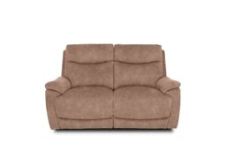 Sloane 2 Seater Fabric Power Recliner Sofa - Dexter Sand