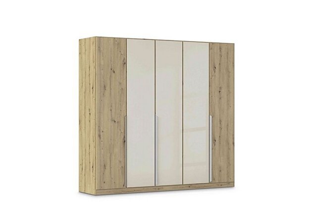 Rauch - Freja 226cm 5 Door Hinged Decor Wardrobe With Glass Doors
