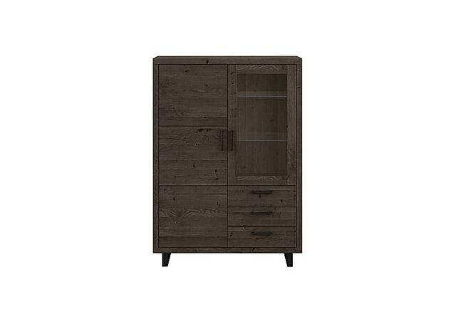 Bodahl - Terra Large Display Cabinet - Smoked