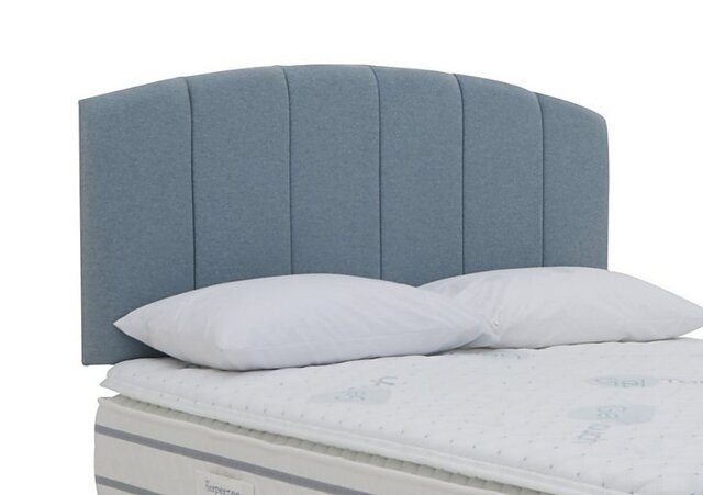 Sleepeezee - Banff Strutted Headboard - Super King - Joshua Blue