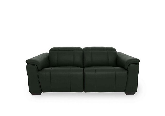 Inca NC Leather 2 Seater Power Recliner Sofa with Power Headrests - Oslo Pine