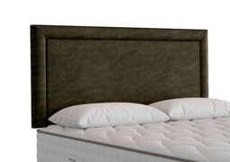 Silentnight - Fauna Strutted Headboard - Super King - Vintage Velvet Olive