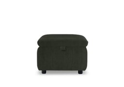 Dolomite Fabric Storage Footstool - Manhattan Pine