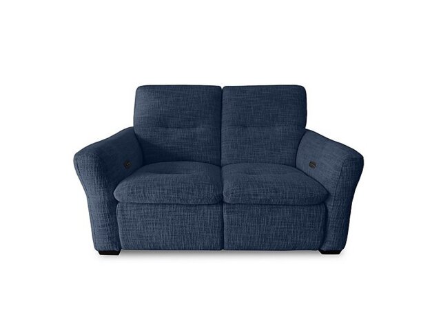 Restore Fabric 2 Seater Power Recliner Sofa - Dark Denim
