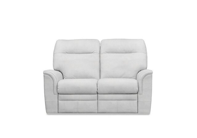 Parker Knoll - Hudson 23 Leather 2 Seater Sofa - Roma Chalk