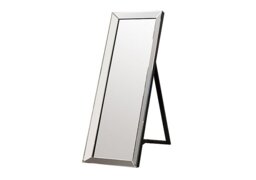 Luna Cheval Mirror - Silver