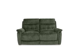 Springer Fabric 2 Seater Power Recliner Sofa - Olive Green