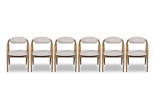 G Plan - Winchester Set of 6 Dining Arm Chairs