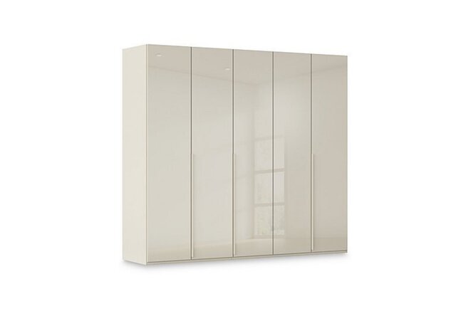 Rauch - Haven 251cm 5 Door Hinged Wardrobe with Glass Doors