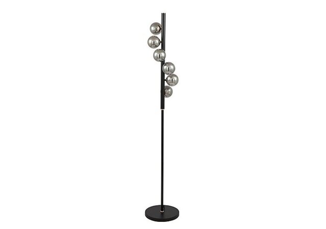 Blair Smoke Black Floor Lamp