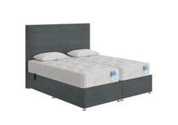 Sleep Story - Natural Comfort Adjustable Soft/Firm Divan Bed With 2 Drawer Storage - King Size