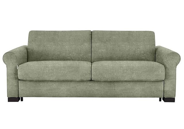 Nicoletti - Alcova 3 Seater Fabric Sofa Bed with Scroll Arms - Sofas and Armchairs