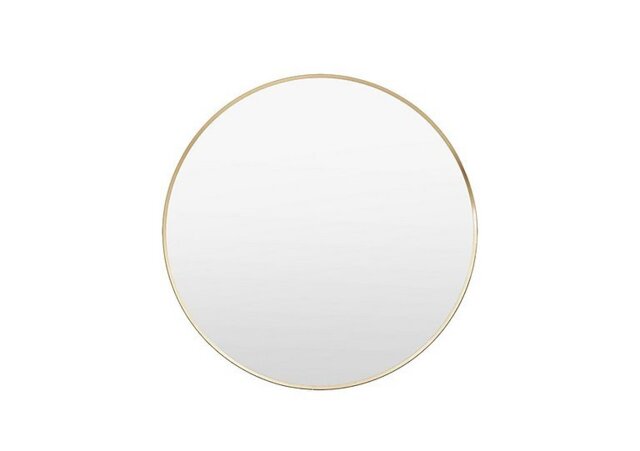 Heston Round Mirror - Gold