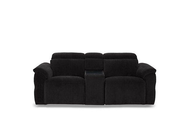 Dolomite 2 Seater Fabric Power Recliner Sofa with Power Headrests and Console
