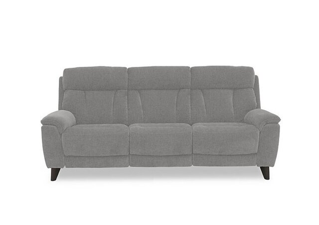 Dreamer Fabric 3 Seater Power Recliner Sofa - Silver Grey