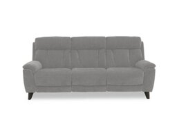 Dreamer Fabric 3 Seater Power Recliner Sofa - Silver Grey