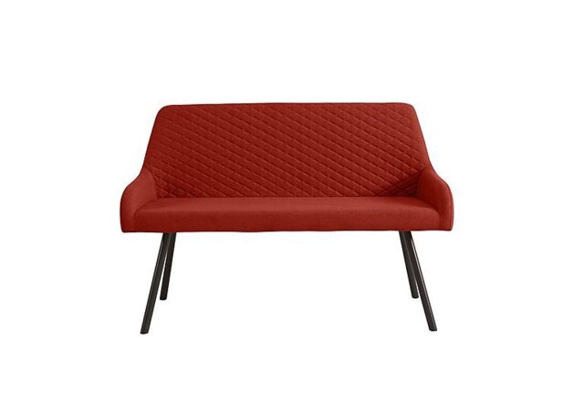 Rocket High Back Dining Bench - Burnt Orange - Dining Room Furniture - In Time for Christmas