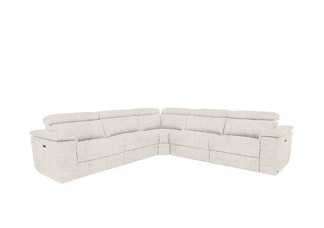 Nicoletti - Davide Large Fabric Corner Power Recliner Sofa