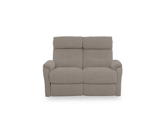 Compact Collection Titch Fabric 2 Seater Sofa - Silver