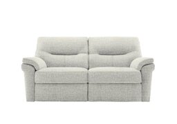 G Plan - Seattle 2.5 Seater Fabric Sofa - No Recliner - Waffle Taupe
