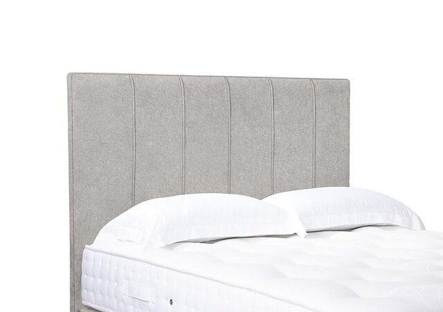 Artisan Collection Rhodes High Floor Standing Headboard - Single - Tweed Stone