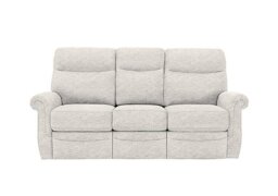 G Plan - Avon 3 Seater Fabric Manual Recliner Sofa - Rush Cream