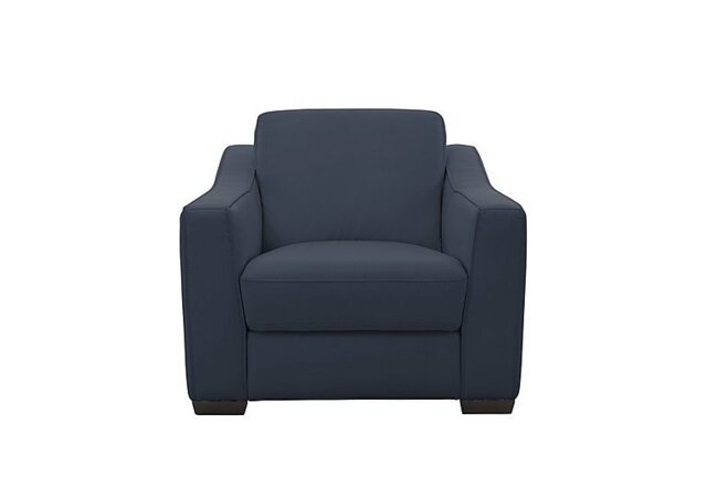 World of Leather - Optimus Leather Armchair - BV Ocean Blue