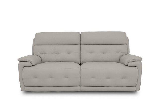 World of Leather - Brescia NC Leather 3 Seater Sofa - Feather