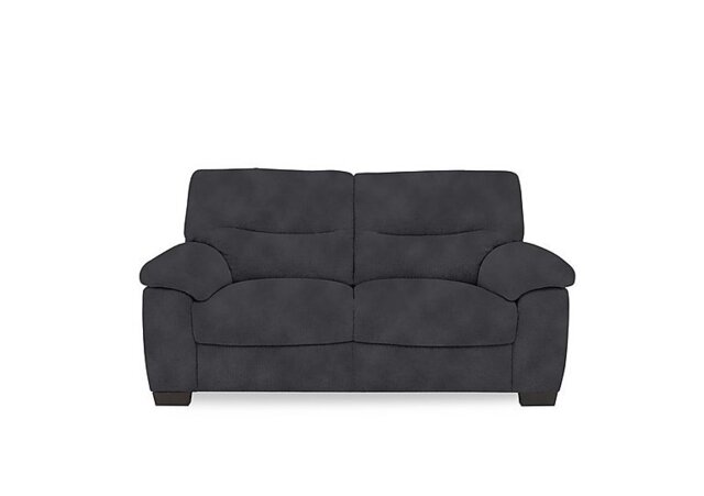 Hetty 2 Seater Fabric Sofa - Charcoal