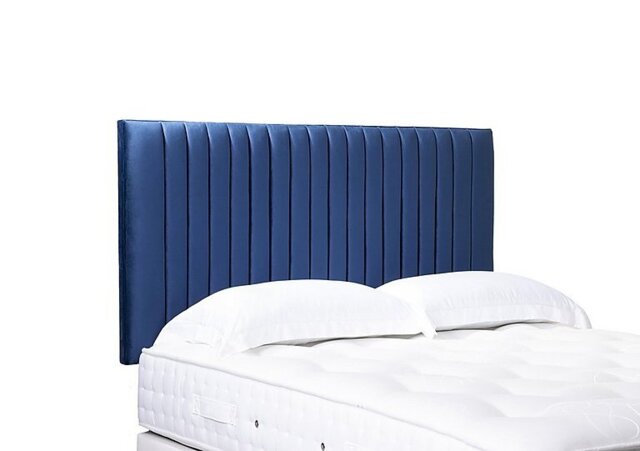 Artisan Collection Cadenza High Strutted Headboard - Super King - Plush Pacific