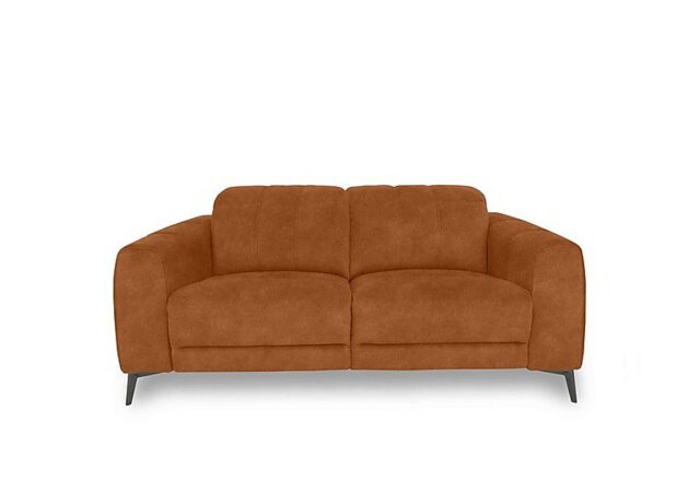 Ezra 2 Seater Fabric Sofa - Dexter Pumpkin