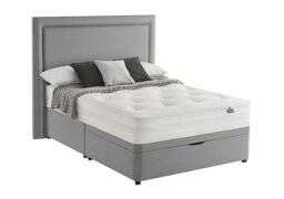 Silentnight - Mirapocket Serenity 1400 Ortho Half Ottoman Divan Set - Super King - Slate Grey