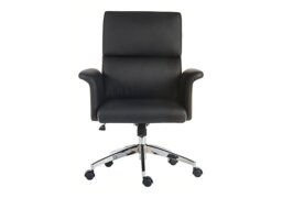 East River Elegance Medium-back Office Chair - Black