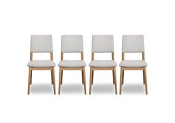 G Plan - Maddison Set of 4 Open Back Dining Chairs