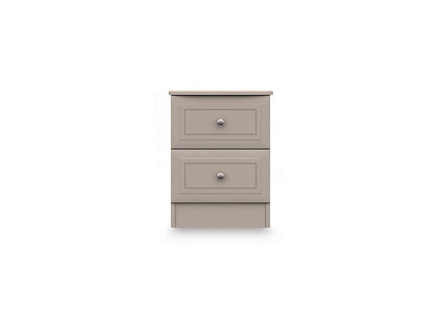 London Bedrooms - Marylebone 2 Drawer Bedside Cabinet - Bedroom Furniture - In Time for Christmas